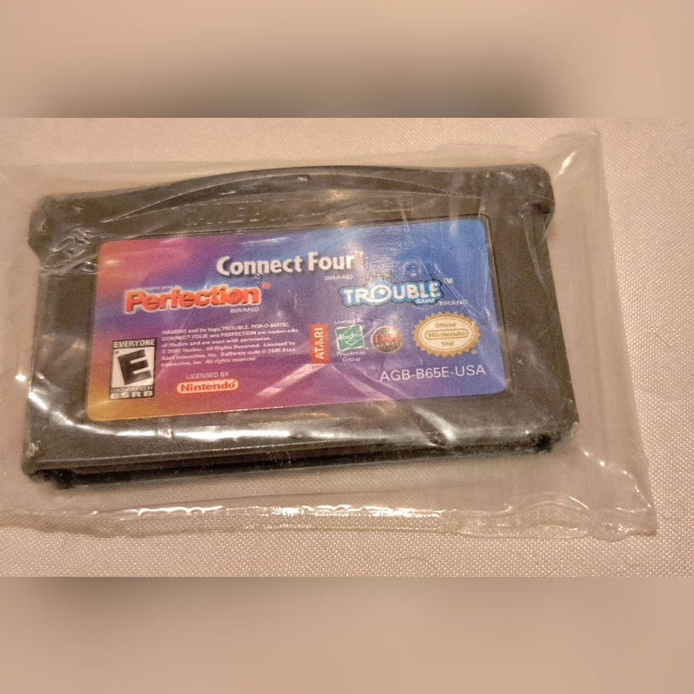 Nintendo Multi-Game Connect four, Perfection, Trouble-Used